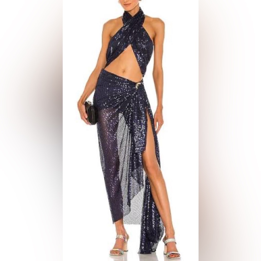 Bronx and Banco Midnight Sequin Skirt